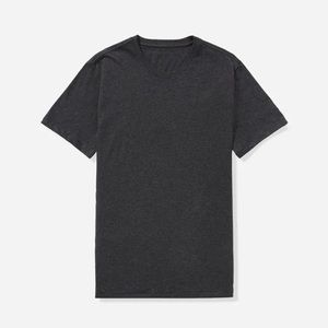 EVERLANE Mens The Organic Cotton Crew, Uniform Grey Color, Size M